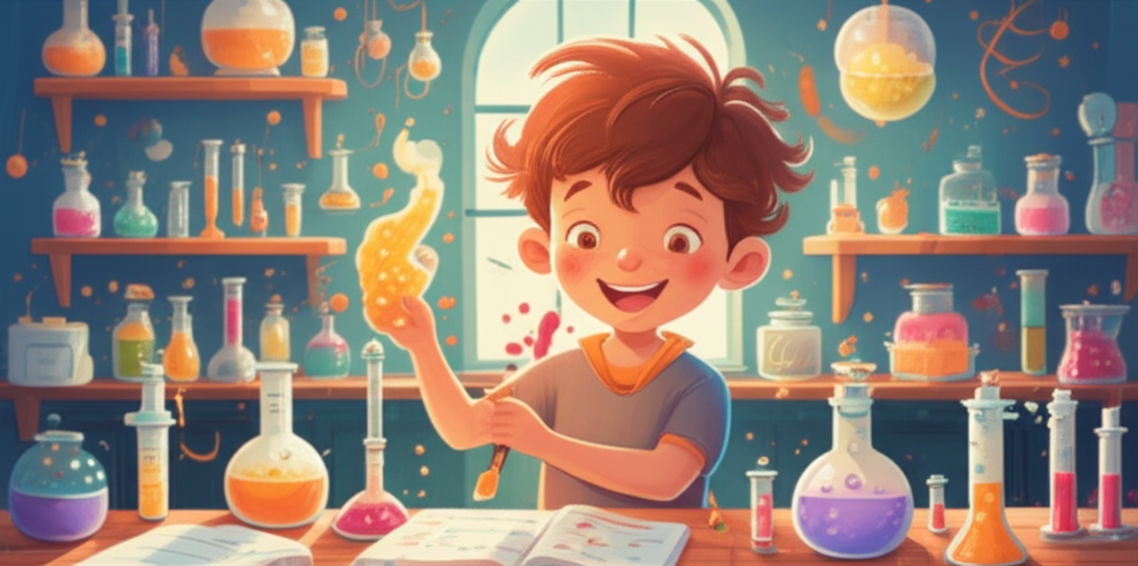 Cover illustration for Neo's Rainbow Riddle - a personalized children's story