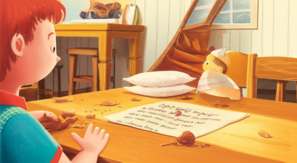 Cover illustration for Dip's Wobbly Tower - a personalized children's story