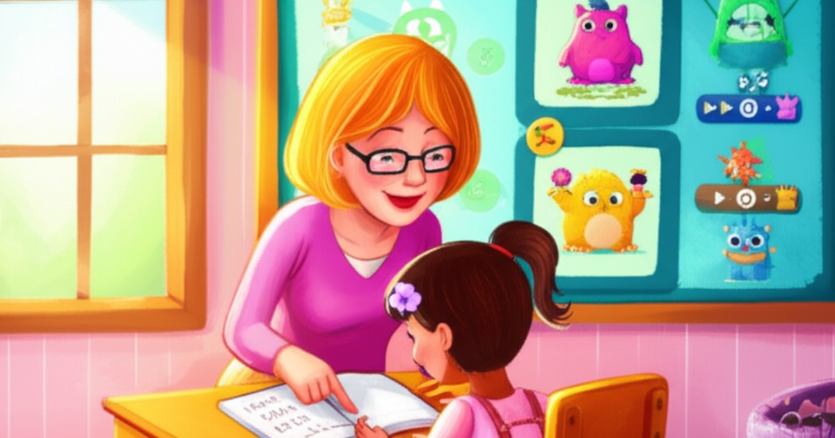 Cover illustration for Flora's Fantastic Fix - a personalized children's story