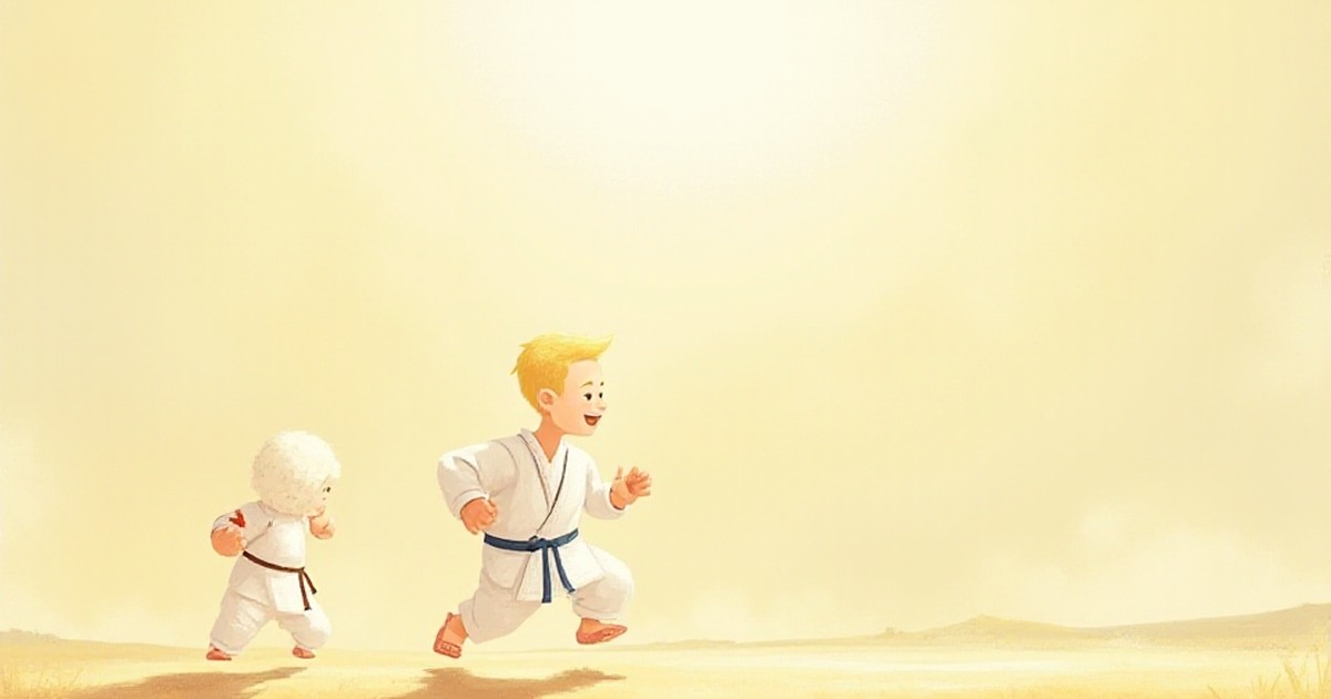 Cover illustration for The Brothers' Playground Roll - a personalized children's story