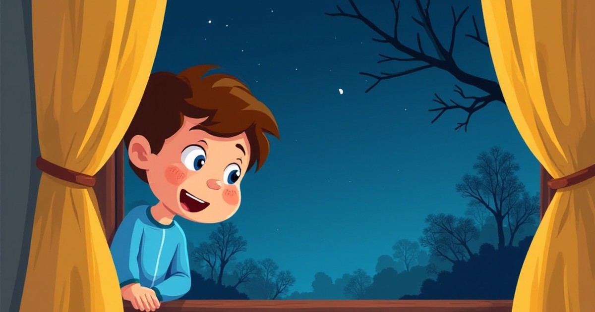 Cover illustration for O Mistério dos Sons Noturnos - a personalized children's story