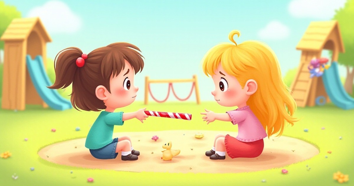 Cover illustration for Hannah's Swirly-Whirly Surprise - a personalized children's story