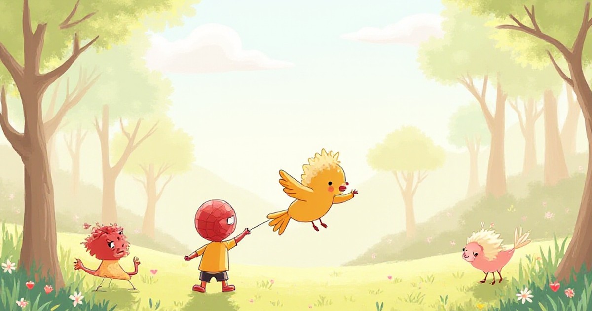 Cover illustration for Hannah's Bouncy Birthday Plan - a personalized children's story