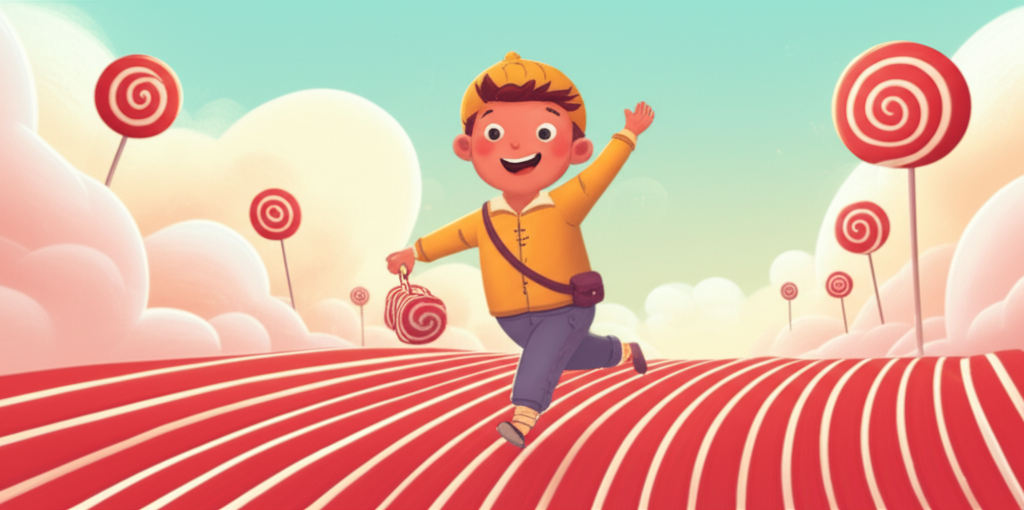 Cover illustration for The Great Gummy Gator Bridge - a personalized children's story