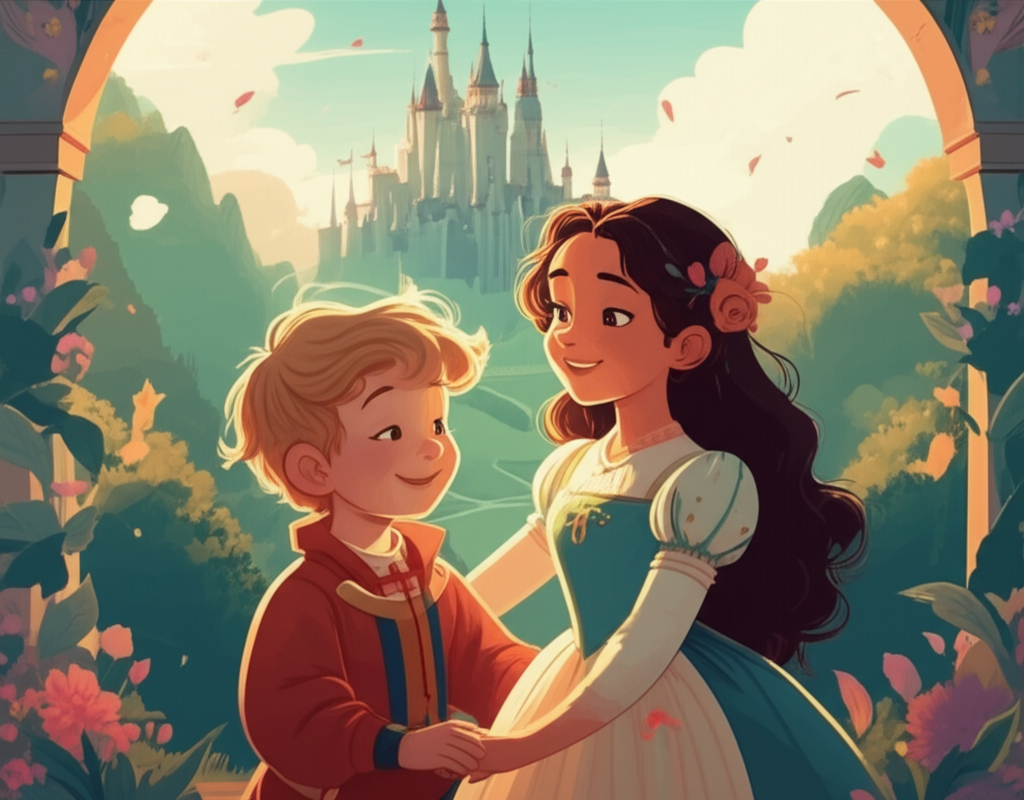 Cover illustration for The Glimmerstone Family Festival - a personalized children's story