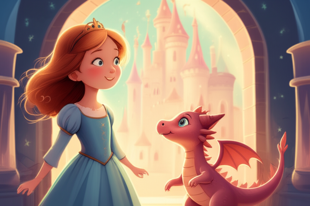 Cover illustration for Zoe and the Whispering Hallway - a personalized children's story