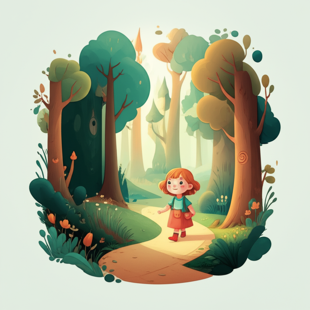 Cover illustration for Lily and the Lost Light - a personalized children's story