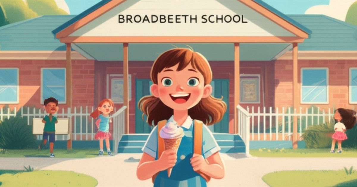 Cover illustration for Hannah's Very Special Day - a personalized children's story