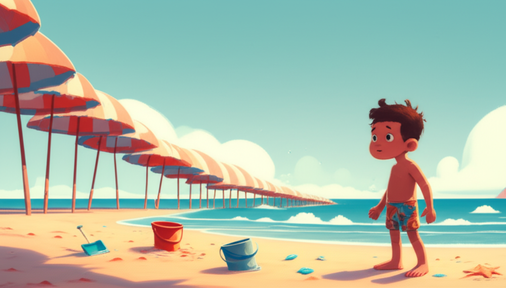 Cover illustration for Fernando's Wave-Proof Wonder - a personalized children's story