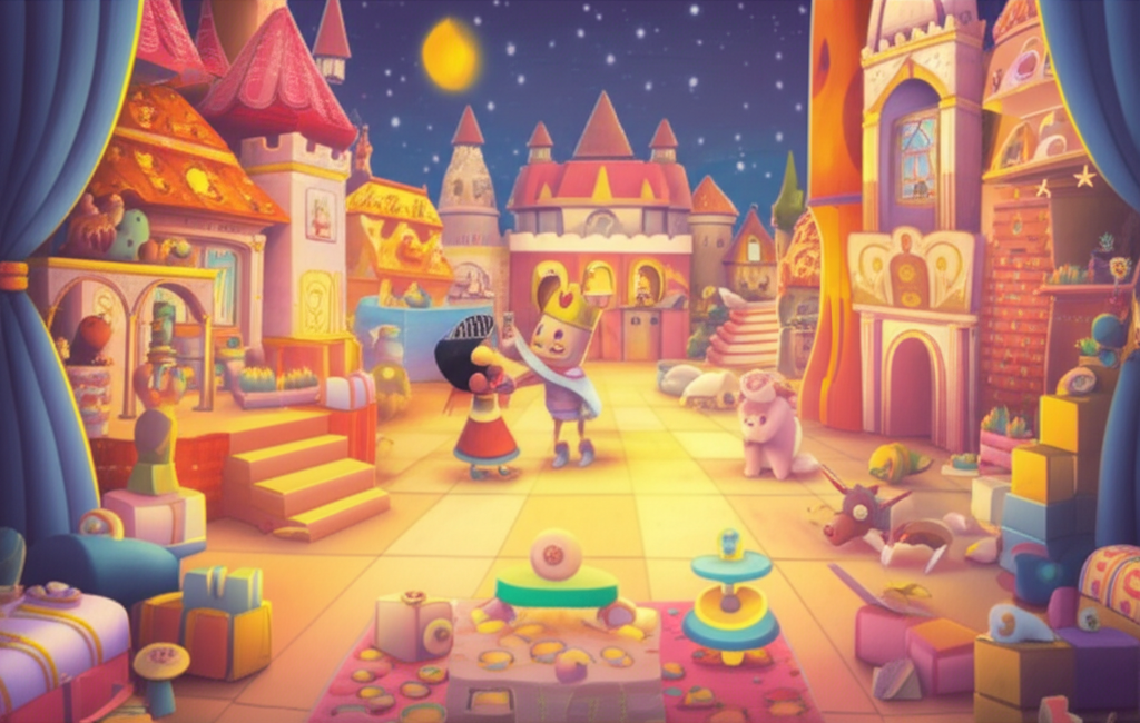 Cover illustration for Luna e o Soldadinho Tímido - a personalized children's story